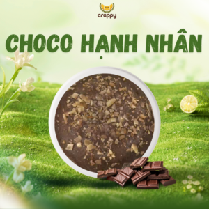 Crepe choco hạnh nhận